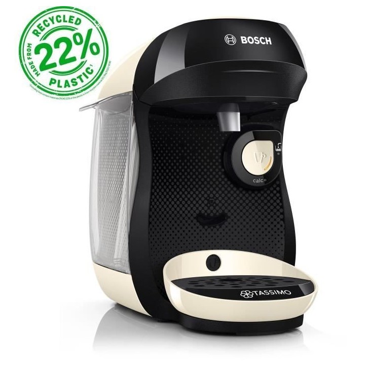 Machine a café multi-boissons - BOSCH - TASSIMO - T10 Happy vanille - 1400 W Machine a café multi-boissons - BOSCH - TASSIMO - T10 Happy vanille - 1400 W