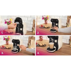 Machine a café multi-boissons - BOSCH - TASSIMO - T10 Happy vanille -