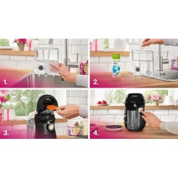 Machine a café multi-boissons - BOSCH - TASSIMO - T10 Happy vanille -
