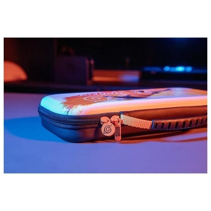 Housse de protection et transport - KONIX - Naruto Shippuden Nintendo Switch 2 - Rangement accessoires - Motif Naruto - Blanc Housse de protection et transport - KONIX - Naruto Shippuden Nintendo Switch 2 - Rangement accessoires - Motif Naruto - Blanc