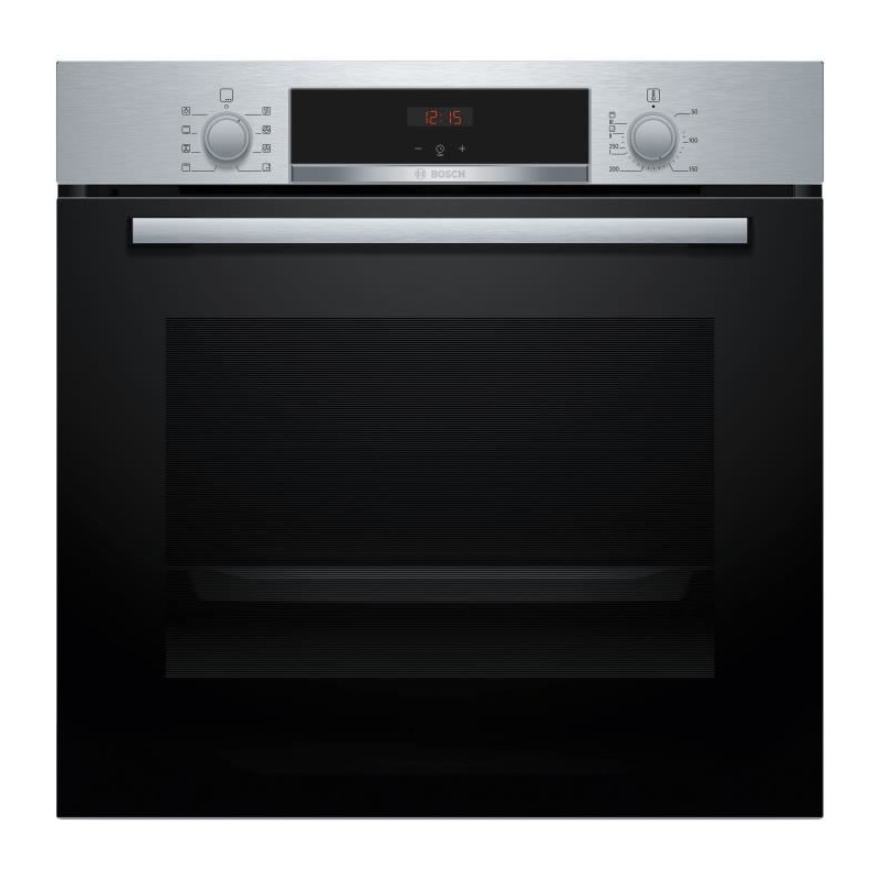 Four encastrable - BOSCH SERIE 4 - Inox - Chaleur tournante - 71 L - C Four encastrable - BOSCH SERIE 4 - Inox - Chaleur tournante - 71 L - C
