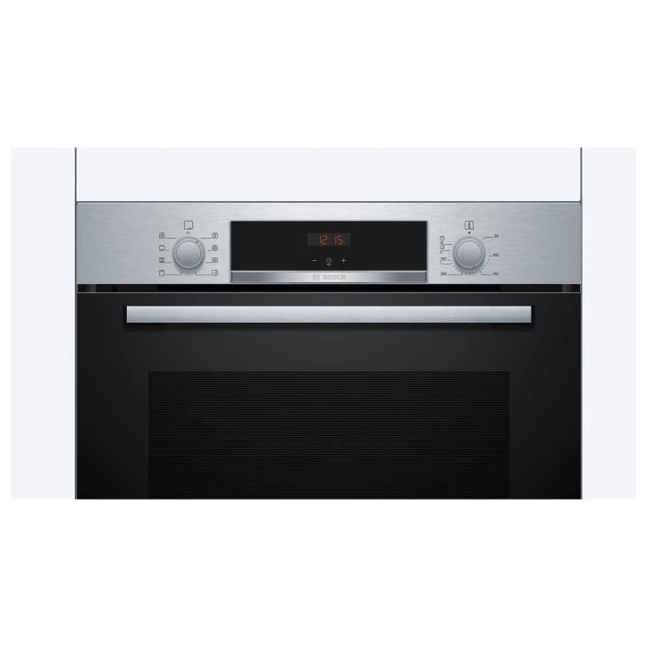 Four encastrable - BOSCH SERIE 4 - Inox - Chaleur tournante - 71 L - Classe énergie A+ Four encastrable - BOSCH SERIE 4 - Inox - Chaleur tournante - 71 L - Classe énergie A+