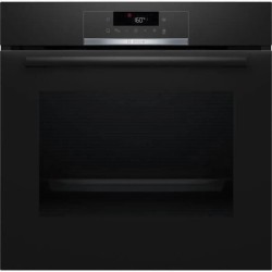 Four pyrolyse Softclose - BOSCH SER4 - HQG572BB3F - Noir - 8 modes de