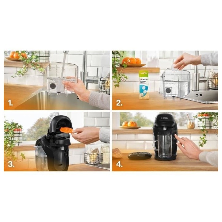 Machine a café multi-boissons - BOSCH - TASSIMO - T11 Style noir - 1400 W Machine a café multi-boissons - BOSCH - TASSIMO - T11 Style noir - 1400 W