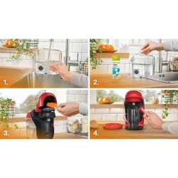 Machine a café multi-boissons - BOSCH - TASSIMO - T11 Style rouge - 1
