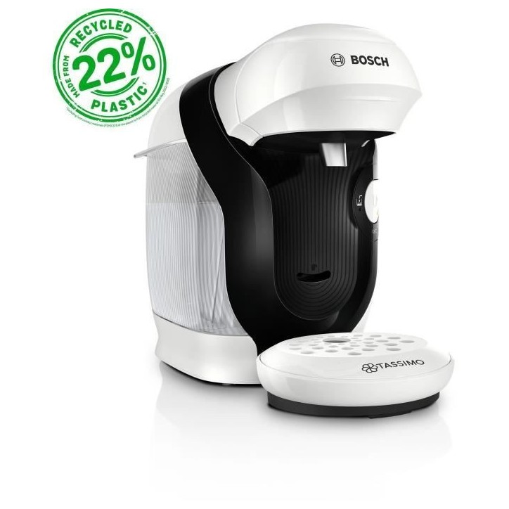 Machine a café multi-boissons - BOSCH - TASSIMO - T11 Style blanc - 1400 W Machine a café multi-boissons - BOSCH - TASSIMO - T11 Style blanc - 1400 W