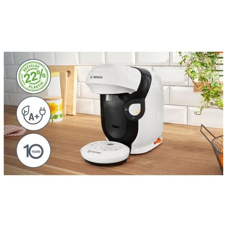 Machine a café multi-boissons - BOSCH - TASSIMO - T11 Style blanc - 1400 W Machine a café multi-boissons - BOSCH - TASSIMO - T11 Style blanc - 1400 W