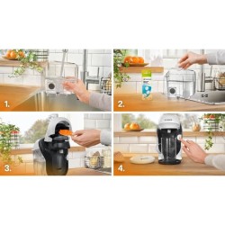 Machine a café multi-boissons - BOSCH - TASSIMO - T11 Style blanc - 1