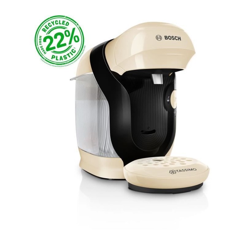 Machine a café multi-boissons - BOSCH - TASSIMO - T11 Style vanille -