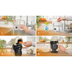Machine a café multi-boissons - BOSCH - TASSIMO - T11 Style vanille -