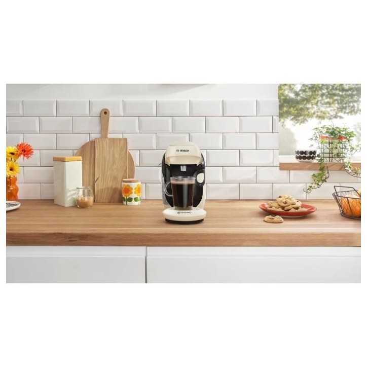 Machine a café multi-boissons - BOSCH - TASSIMO - T11 Style vanille - 1400 W