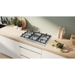 Table de cuisson a gaz - BOSCH Série 4 - 5 foyers - 52 x 75 x 4,5 cm