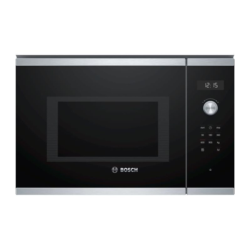 Micro-ondes simple encastrable - BOSCH SER6 - BFL554MS1F - Inox - 25 L Micro-ondes simple encastrable - BOSCH SER6 - BFL554MS1F - Inox - 25 L