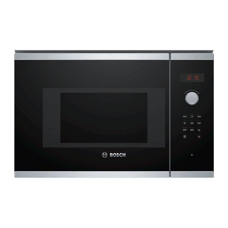 Micro-ondes simple encastrable - BOSCH SER4 - BFL523MS1F - Inox - 20 L Micro-ondes simple encastrable - BOSCH SER4 - BFL523MS1F - Inox - 20 L