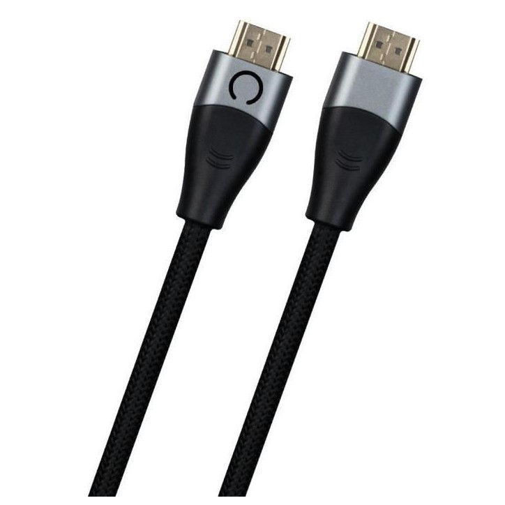 Câble HDMI 2.1 - KONIX - Nintendo Switch 2 - Compatibilité 4K et 8K - Nylon tressé - Longueur 1,8 m - Noir
