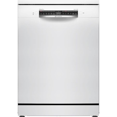 Lave-vaisselle pose libre BOSCH SMS4EMW01F SER4 - 14 couverts - Induct