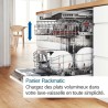 Lave-vaisselle pose libre BOSCH SMS4EMW01F SER4 - 14 couverts - Induct