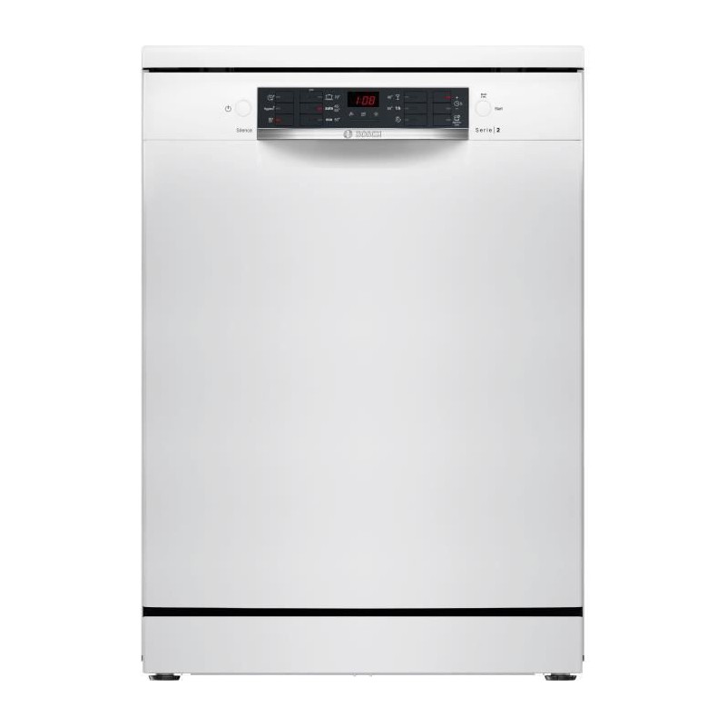 Lave-vaisselle pose libre BOSCH SMS26AW01F SER2 - 12 couverts - Induct Lave-vaisselle pose libre BOSCH SMS26AW01F SER2 - 12 couverts - Induct