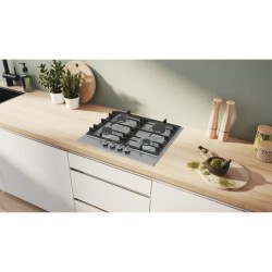 Table de cuisson a gaz - BOSCH Série 6 - 4 foyers - 52 x 58,2 x 4,5 c