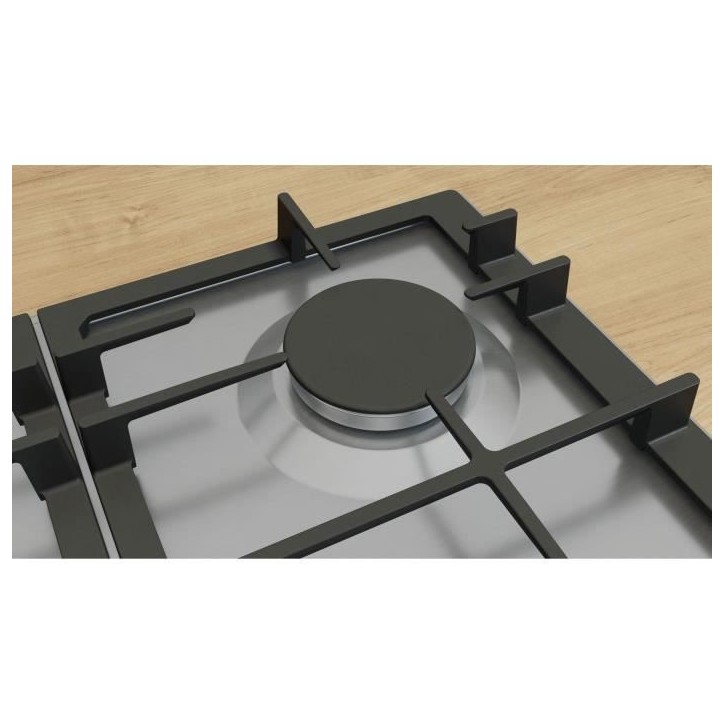 Table de cuisson a gaz - BOSCH Série 6 - 4 foyers - 52 x 58,2 x 4,5 cm - PCP6A5I90 - Inox Table de cuisson a gaz - BOSCH Série 6 - 4 foyers - 52 x 58,2 x 4,5 cm - PCP6A5I90 - Inox