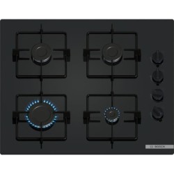 Table de cuisson a gaz - BOSCH Série 2 - 4 foyers - 52 x 59 x 5,4 cm