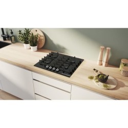 Table de cuisson a gaz - BOSCH Série 6 - 4 foyers - 52 x 59 x 4,5 cm