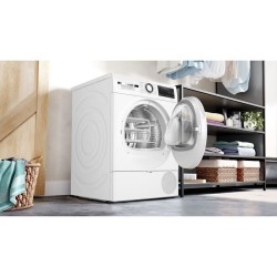 Seche-linge pompe a chaleur BOSCH SER6 WQG133DTFR - 8 kg - Induction -