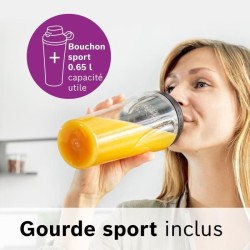 Blender - BOSCH - VitaPower/MMB614GO - Revetement noir
