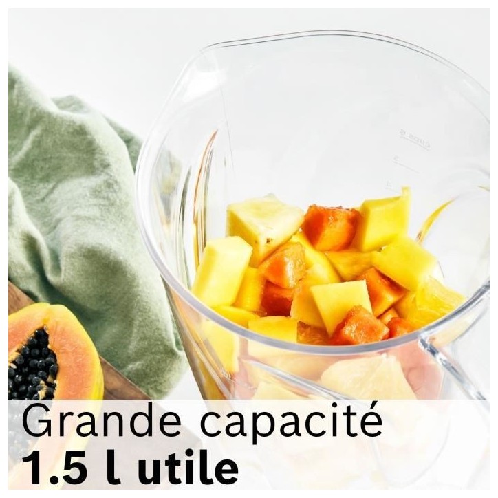 Blender - BOSCH - VitaPower/MMB614GO - Revetement noir Blender - BOSCH - VitaPower/MMB614GO - Revetement noir