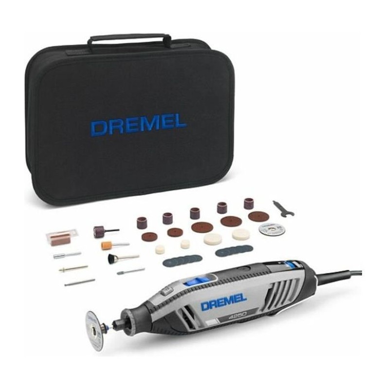 Outil rotatif multifonction DREMEL - filaire 4250/35 - 175W - 35 acces