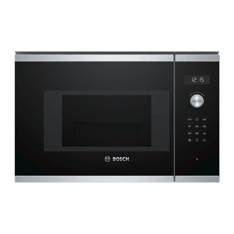 Micro-ondes grill encastrable BOSCH BEL524MS0 inox - 20 L - 800 W - Gr