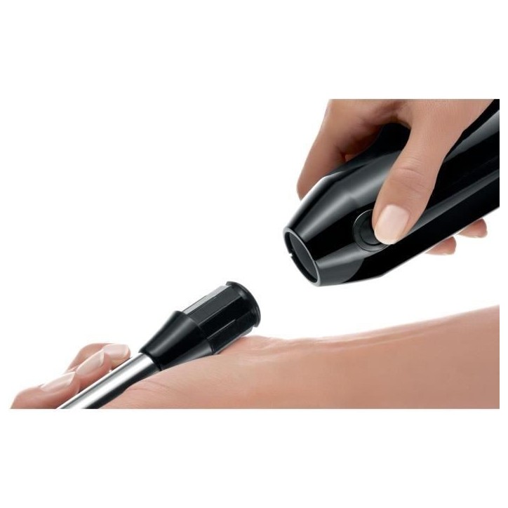 Mixeur Plongeant BOSCH ErgoMixx MSM67160 – Puissance de 750 W – Mini-hachoir et fouet inclus - Noir