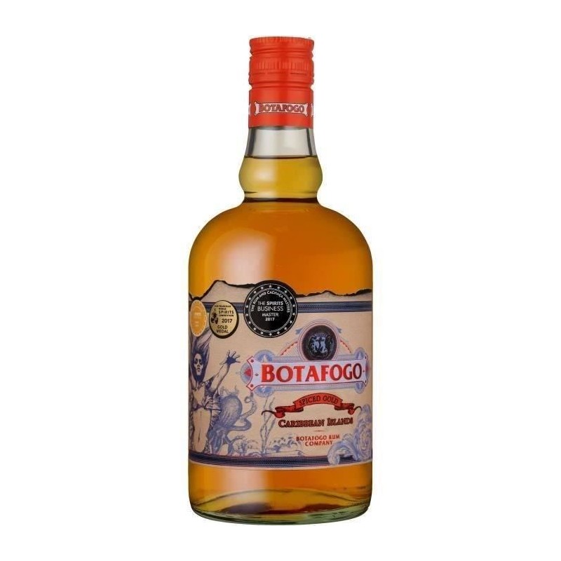 Botafogo Spiced - Rhum - Caraibes - 70cl - 40% Botafogo Spiced - Rhum - Caraibes - 70cl - 40%