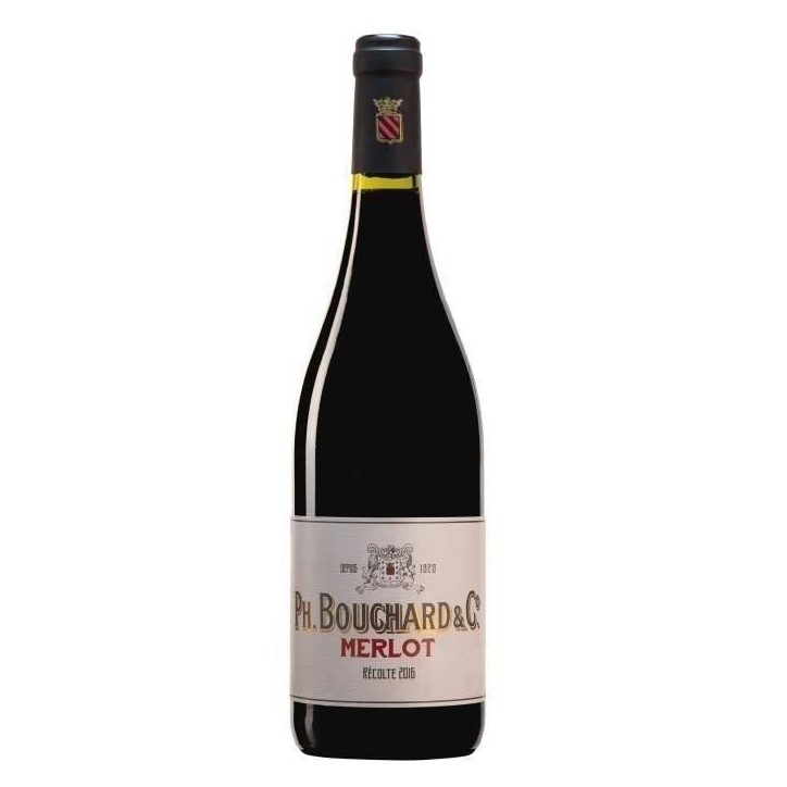 Philippe Bouchard Merlot - Vin rouge du Languedoc Roussillon 2022