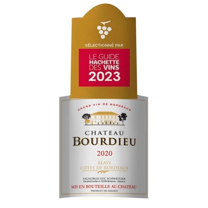 Château Bourdieu 2020 Blaye Côtes de Bordeaux - Vin rouge de Bordeaux Château Bourdieu 2020 Blaye Côtes de Bordeaux - Vin rouge de Bordeaux
