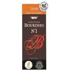 Château Bourdieu N°1 2018 Blaye Côtes de Bordeaux - Vin rouge de Bo