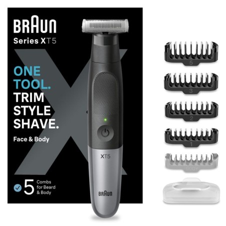 Braun - Tondeuse a Barbe Series X XT5100 -  Avec Rasoir Pour Le Corps