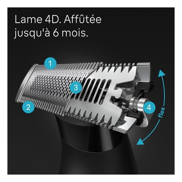 Braun - Tondeuse a Barbe Series X XT5100 - Avec Rasoir Pour Le Corps Et Le Visage Braun - Tondeuse a Barbe Series X XT5100 - Avec Rasoir Pour Le Corps Et Le Visage