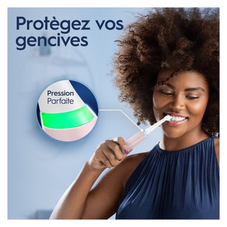 Brosse a Dents Electrique Rose Séries 3s iO avec Chargeur ORAL-B