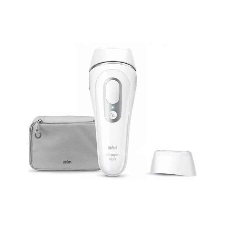 Épilateur a lumiere pulsée - BRAUN - IPL PL3020 - 300 000 flashs - Blanc