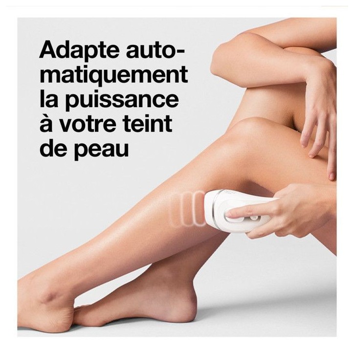 Épilateur a lumiere pulsée - BRAUN - IPL PL3020 - 300 000 flashs - Blanc