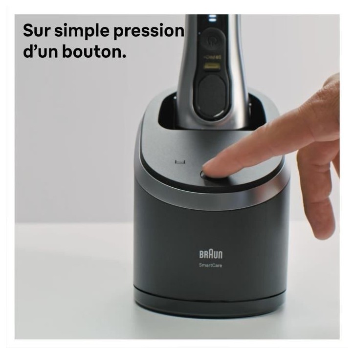 Cartouche de nettoyage - BRAUN - CCR4 Recharges clean & renew - Pour station SmartCare - Pack de 4