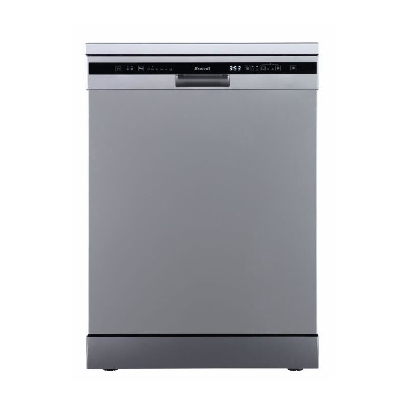Lave-vaisselle pose libre BRANDT DWF147DS - 14 couverts - L60cm - 47dB Lave-vaisselle pose libre BRANDT DWF147DS - 14 couverts - L60cm - 47dB