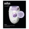 Épilateur électrique filaire - BRAUN - SILK EPIL 3-000 - 2 vitesses