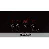 Plaque de cuisson vitrocéramique BRANDT BPV6320 - 3 zones - 5300W - L
