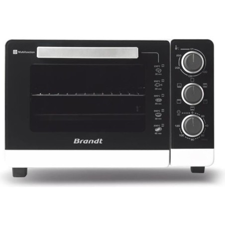Four Compact BRANDT FC265MWST - 26L - Multifonctions - Thermostat rég