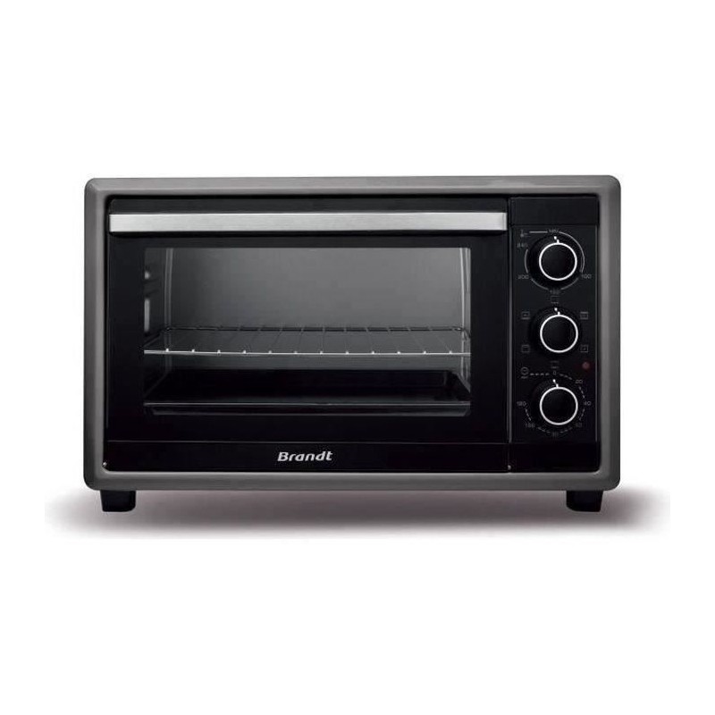 Mini four multifonction BRANDT FC21MUB - 21L - 1380W - Noir Mini four multifonction BRANDT FC21MUB - 21L - 1380W - Noir