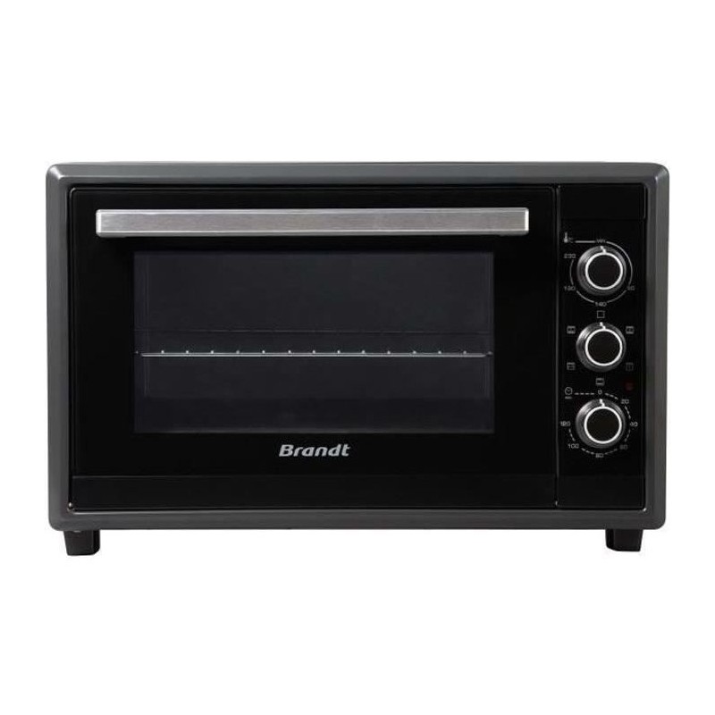 BRANDT Four multifonction 35L 1500 Watts tournebroche FC350MUB noir BRANDT Four multifonction 35L 1500 Watts tournebroche FC350MUB noir
