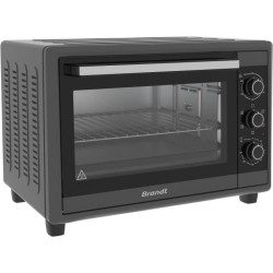 BRANDT Four multifonction 35L 1500 Watts tournebroche FC350MUB noir