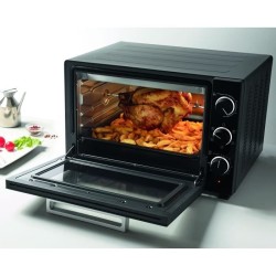 BRANDT Four multifonction 46L 1800 Watts tournebroche FC469MUB noir